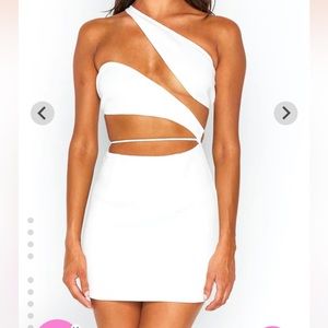 Beginning boutique Santorini mini dress